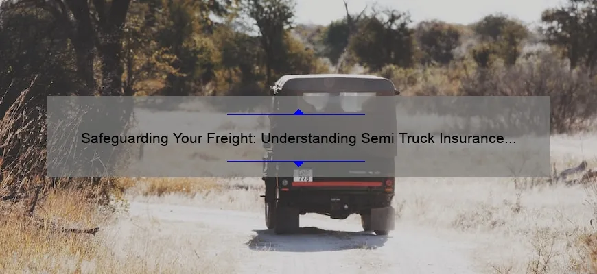 Safeguarding Your Freight Understanding Semi Truck Insurance Coverage   Tamlier Unsplash Safeguarding Your Freight 3A Understanding Semi Truck Insurance Coverage 1699788417.webp