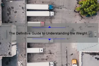 The Definitive Guide to Understanding the Weight of a 26 ft Box Truck